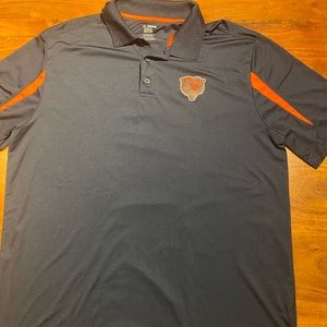 Chicago Bears short sleeve polo shirt men’s size 2XL